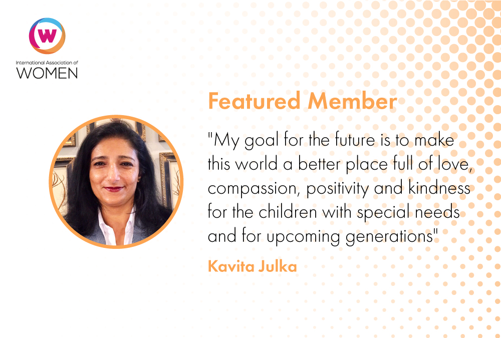 Featured Member: Kavita Julka, Empowering Women and Special Needs Children