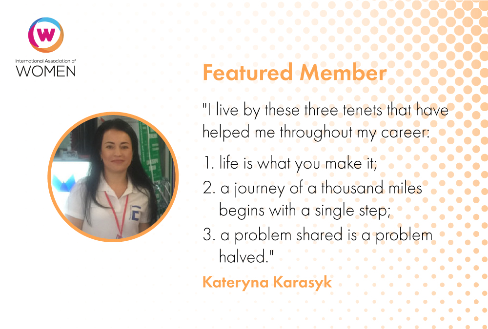 Featured Member: Kateryna Karasyk is Taking on a Big Challenge