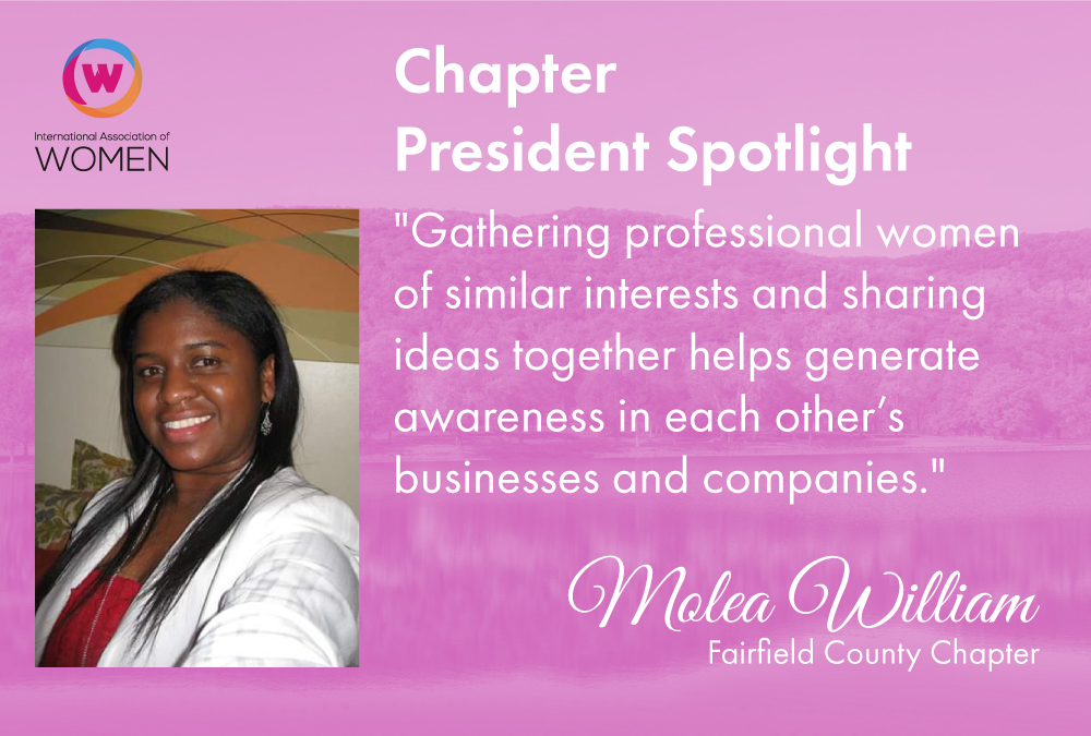 Local Chapter Spotlight: Molea William in Fairfield County