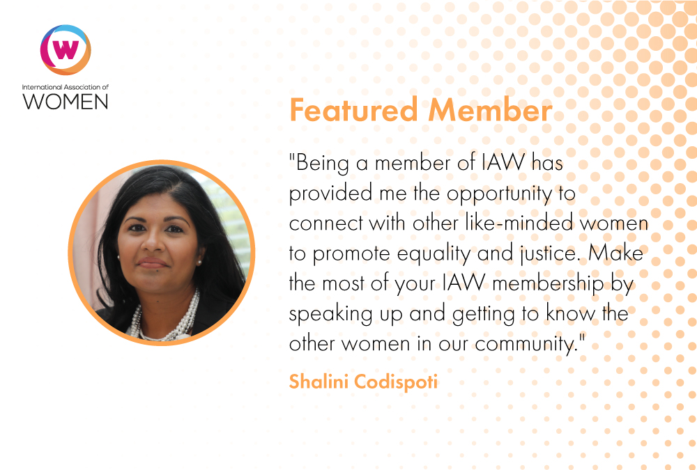 Featured Member: Shalini Codispoti Shares Her Passion for Advocacy and Empowerment