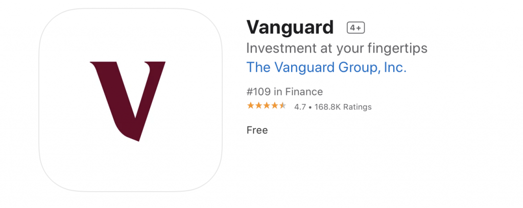 Vanguard app