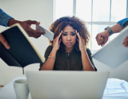 professional women stressed out