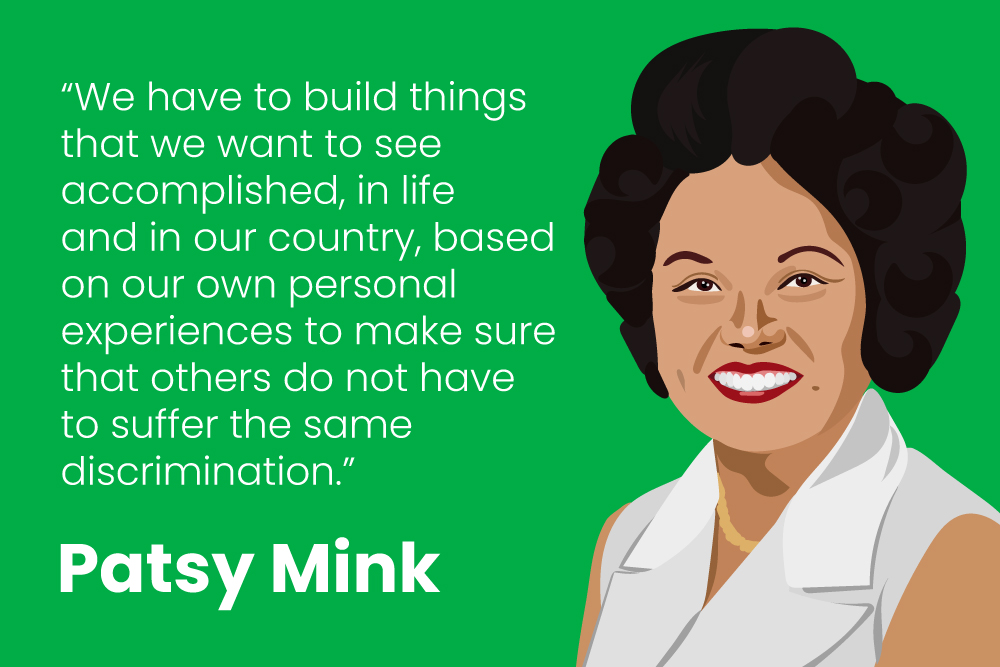 Patsy Mink Quote