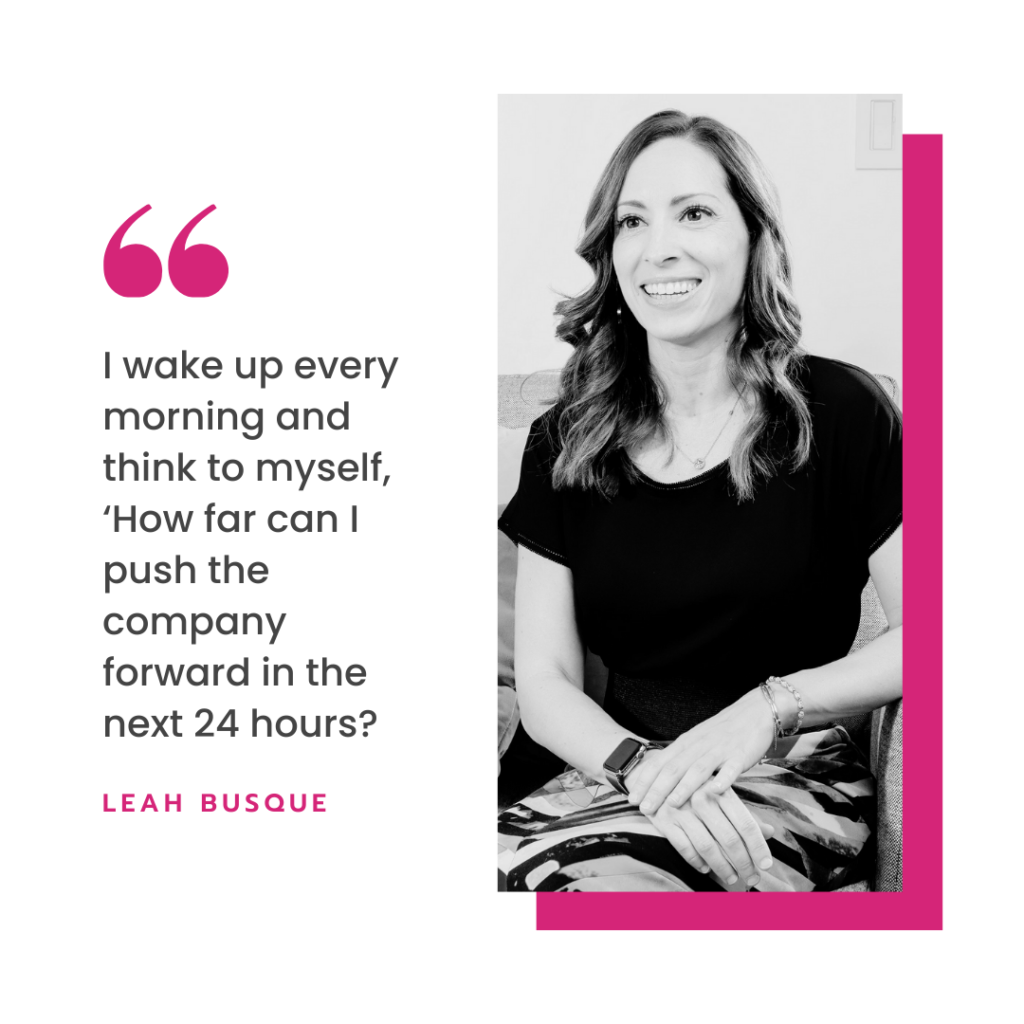 Leah Busque Quote