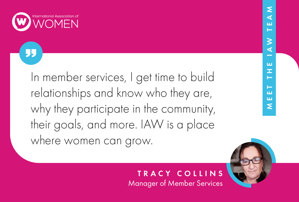 Meet the IAW Team: Tracy Collins